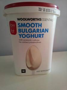 Woolworths Smooth Bulgarian Yoghurt