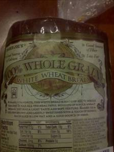 Trader Joe's 100% Whole Grain White Wheat Bread - Photo