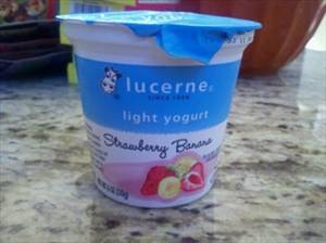 Lucerne Light Yogurt -  Strawberry Banana