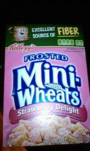 Kellogg's Frosted Mini-Wheats Strawberry Delight