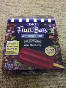 Edy's Fruit Bars - Acai Blueberry