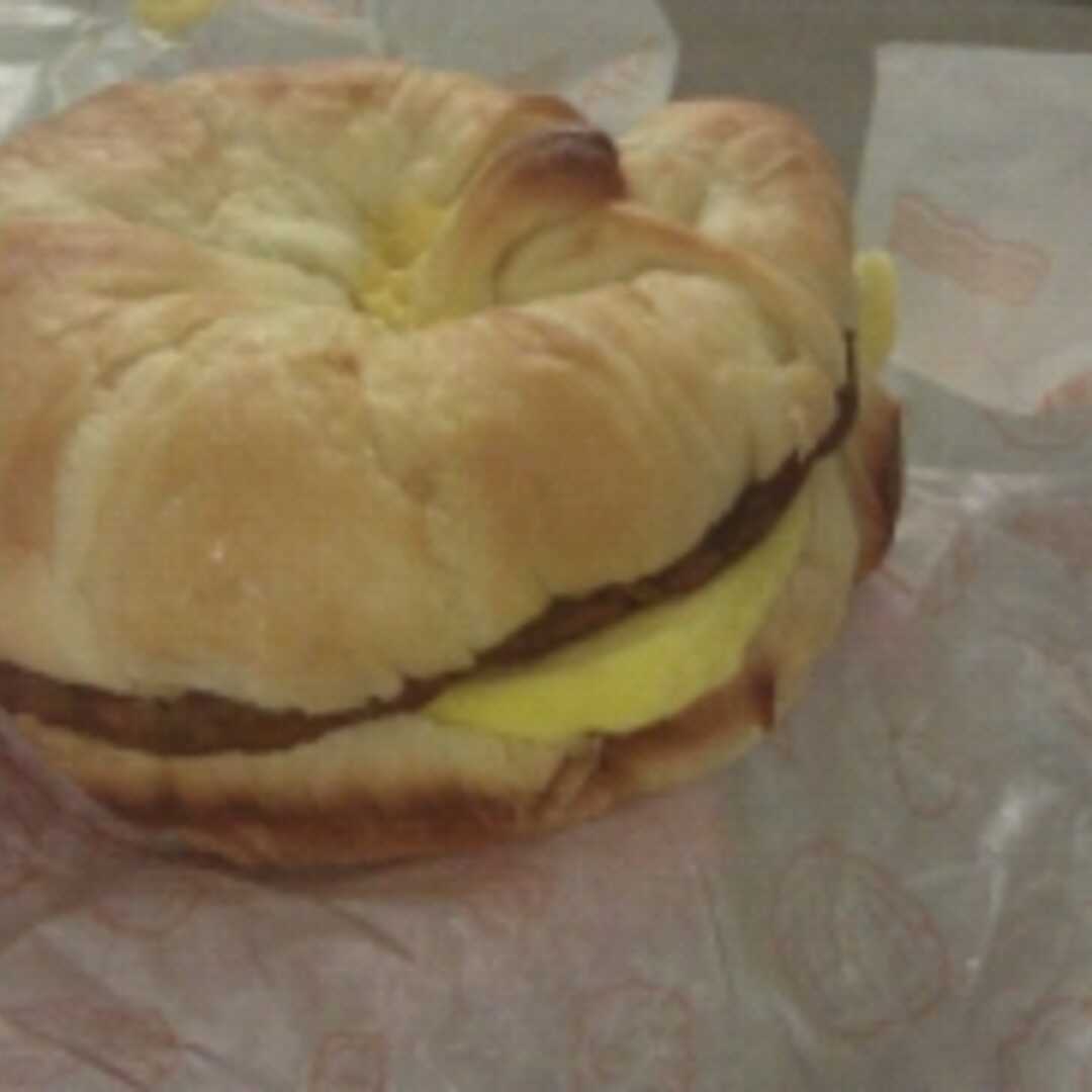 Burger King Sausage & Cheese Croissan'wich