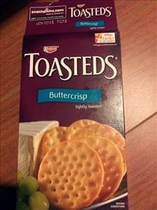 Keebler Toasteds Buttercrisp Crackers