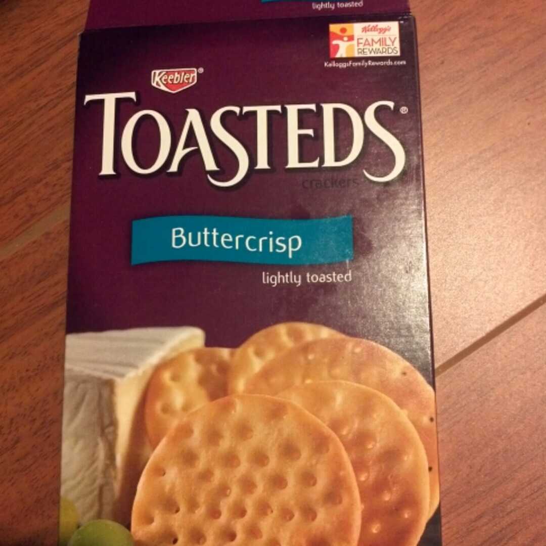 Keebler Toasteds Buttercrisp Crackers