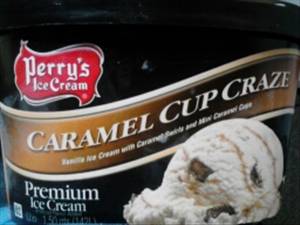 Perry's Ice Cream Premium Caramel Cup Craze Ice Cream