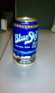 Blue Sky Real Sugar Natural Creamy Root Beer