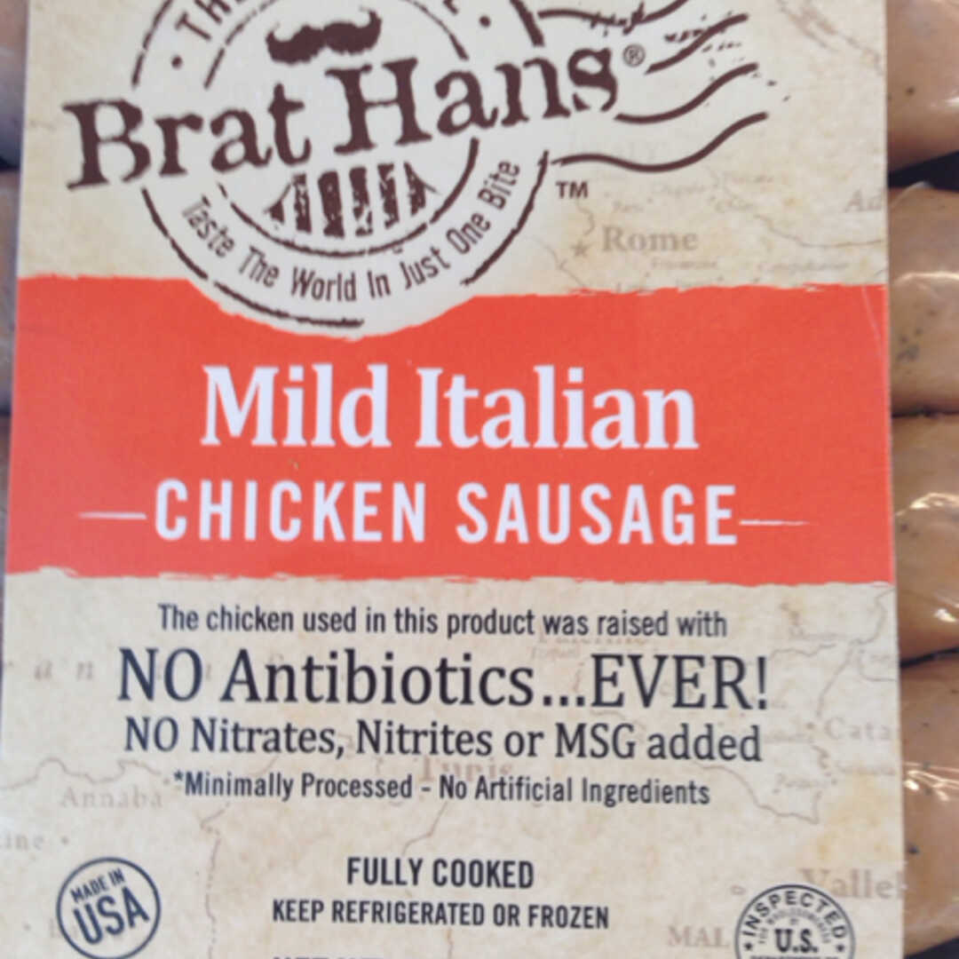The Original Brat Hans Mild Italian Chicken Sausage