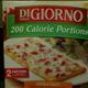 DiGiorno 200 Calorie Portions Cheese & Tomato Pizza
