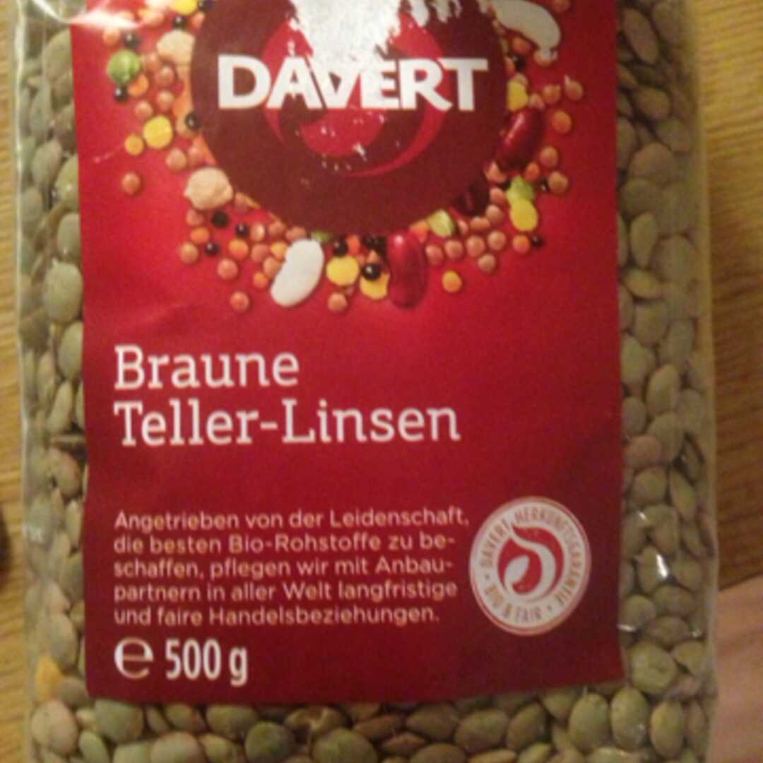 Davert Braune Teller-Linsen