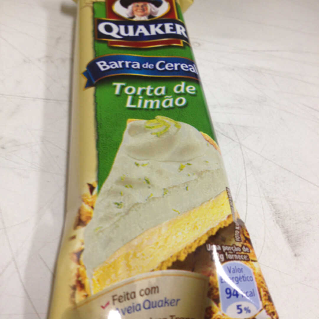 Quaker Barra de Cereal Torta de Limão