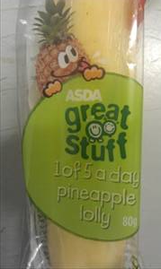 Asda Pineapple Lolly