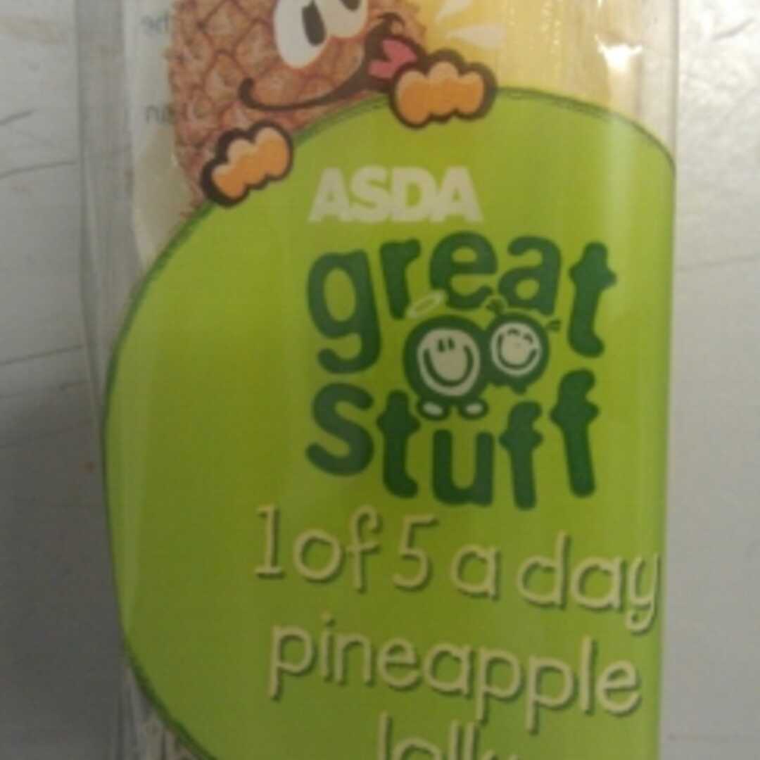 Asda Pineapple Lolly