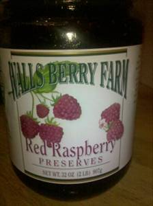 Walls Berry Farm Red Raspberry Preserves