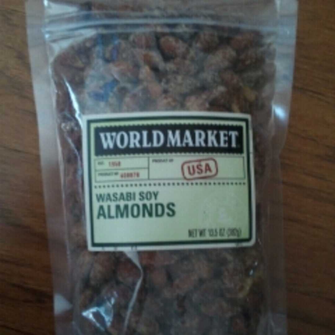 World Market Wasabi Soy Almonds