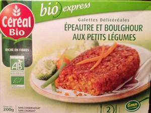 Céréal Bio Galettes Épeautre & Boulghour aux Petits Légumes
