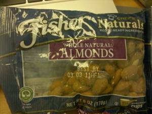 Fisher Chef's Naturals Whole Almonds