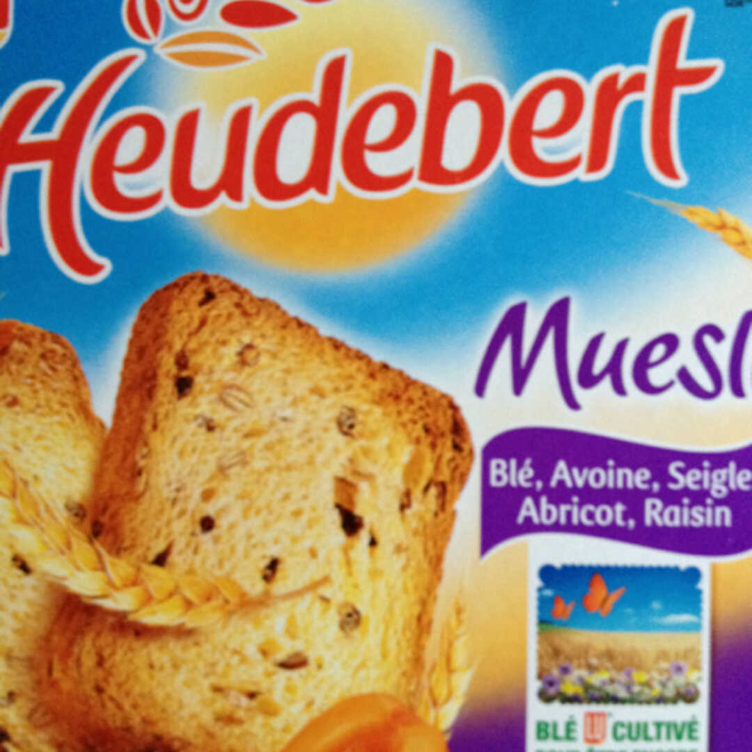 Heudebert Biscottes Muesli