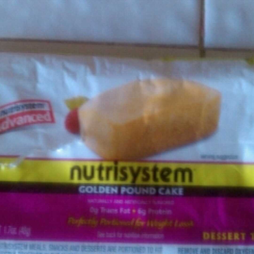 NutriSystem Golden Pound Cake