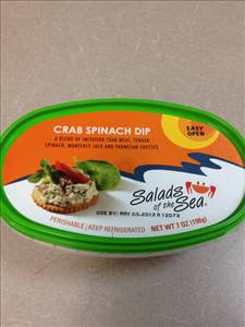 Salads of The Sea Crab Spinach Dip