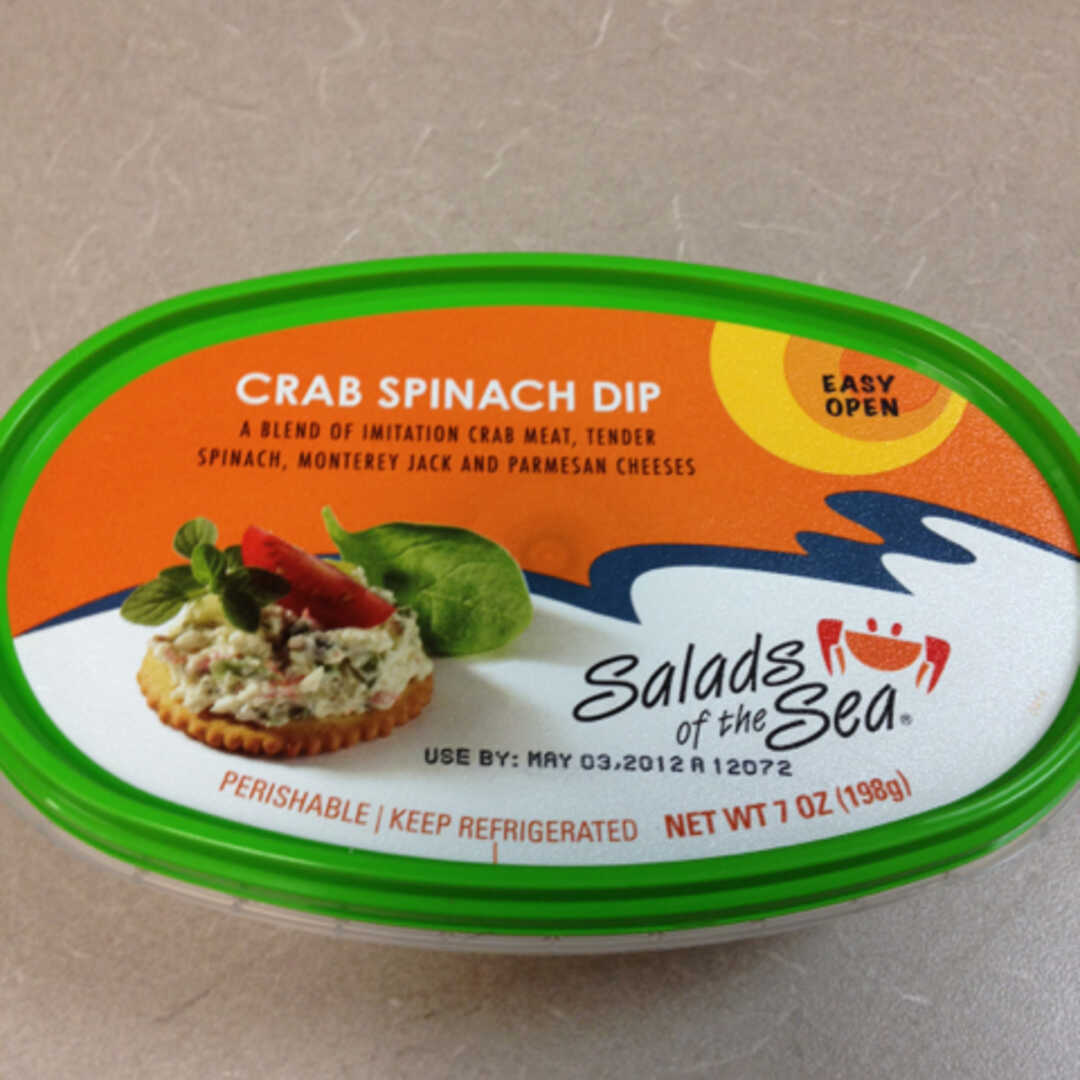Salads of The Sea Crab Spinach Dip