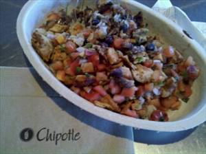 Chipotle Mexican Grill Chicken Burrito Bol (No Sour Cream)