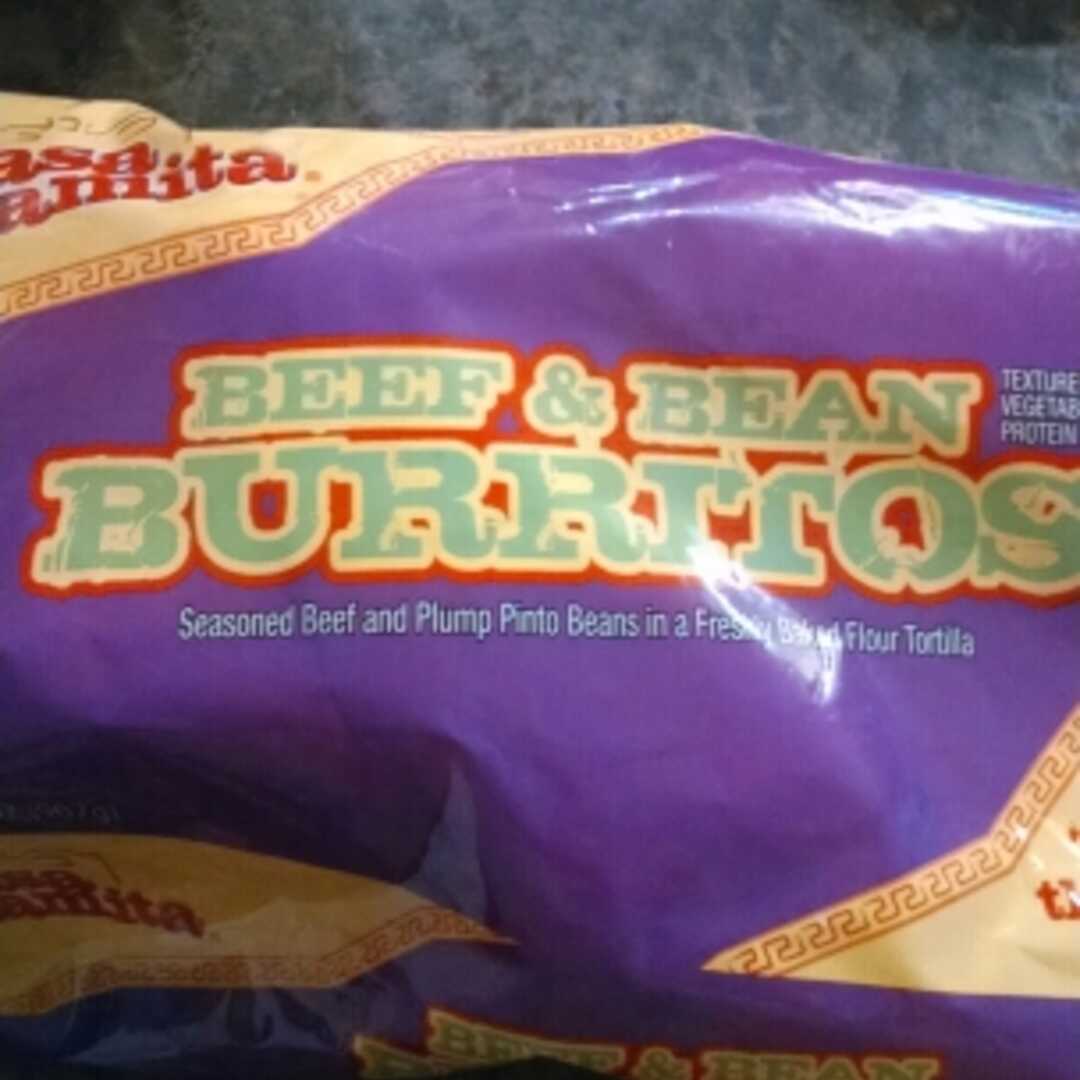 Casa Mamita Beef & Bean Burritos