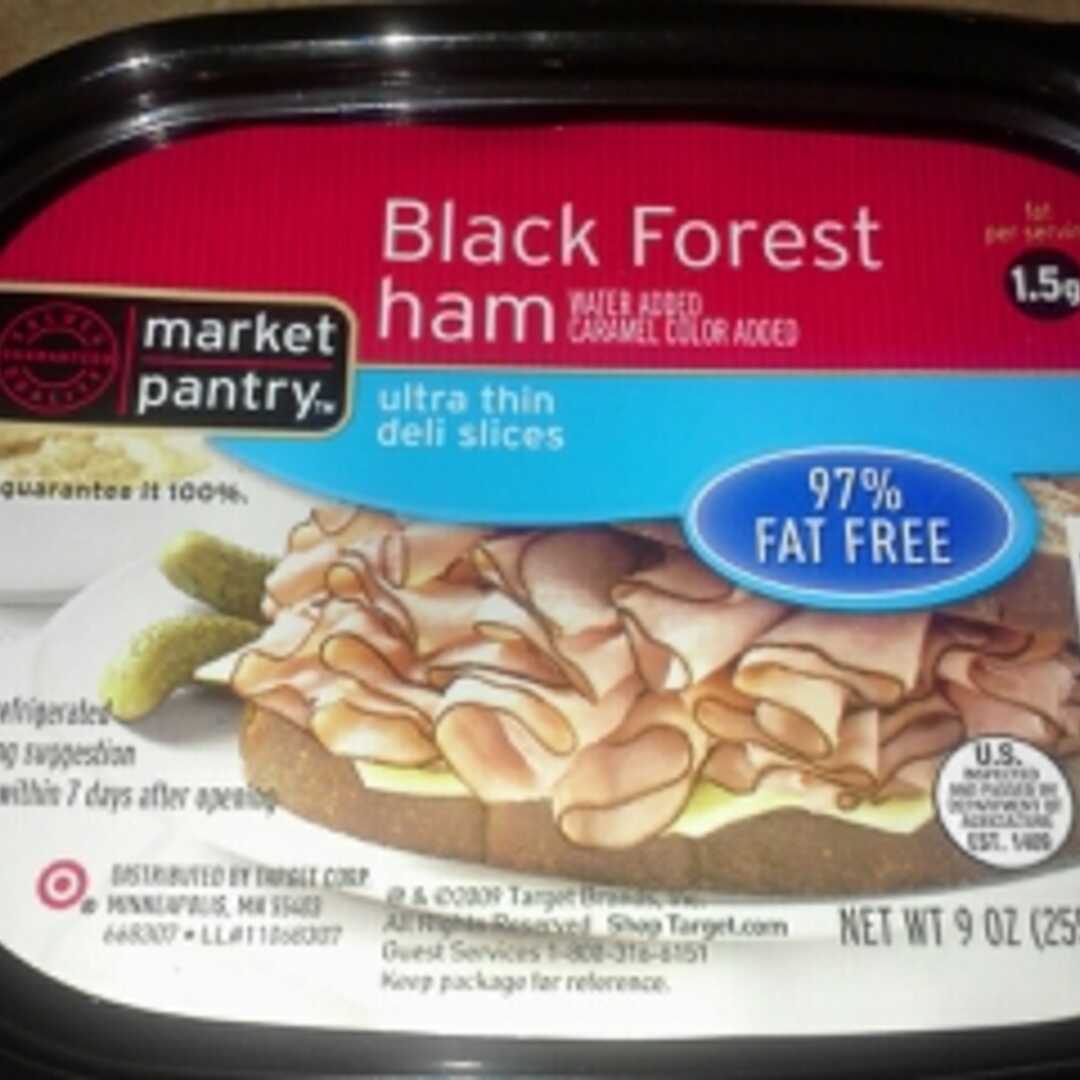 Market Pantry Deli Style Sliced Black Forest Ham