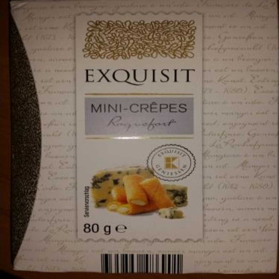 Exquisit Mini-Crepes Roquefort