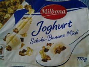 Milbona Joghurt Schoko-Banane Müsli