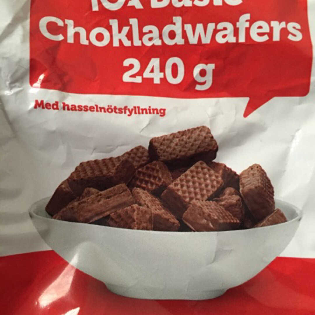 ICA Basic Chokladwafers