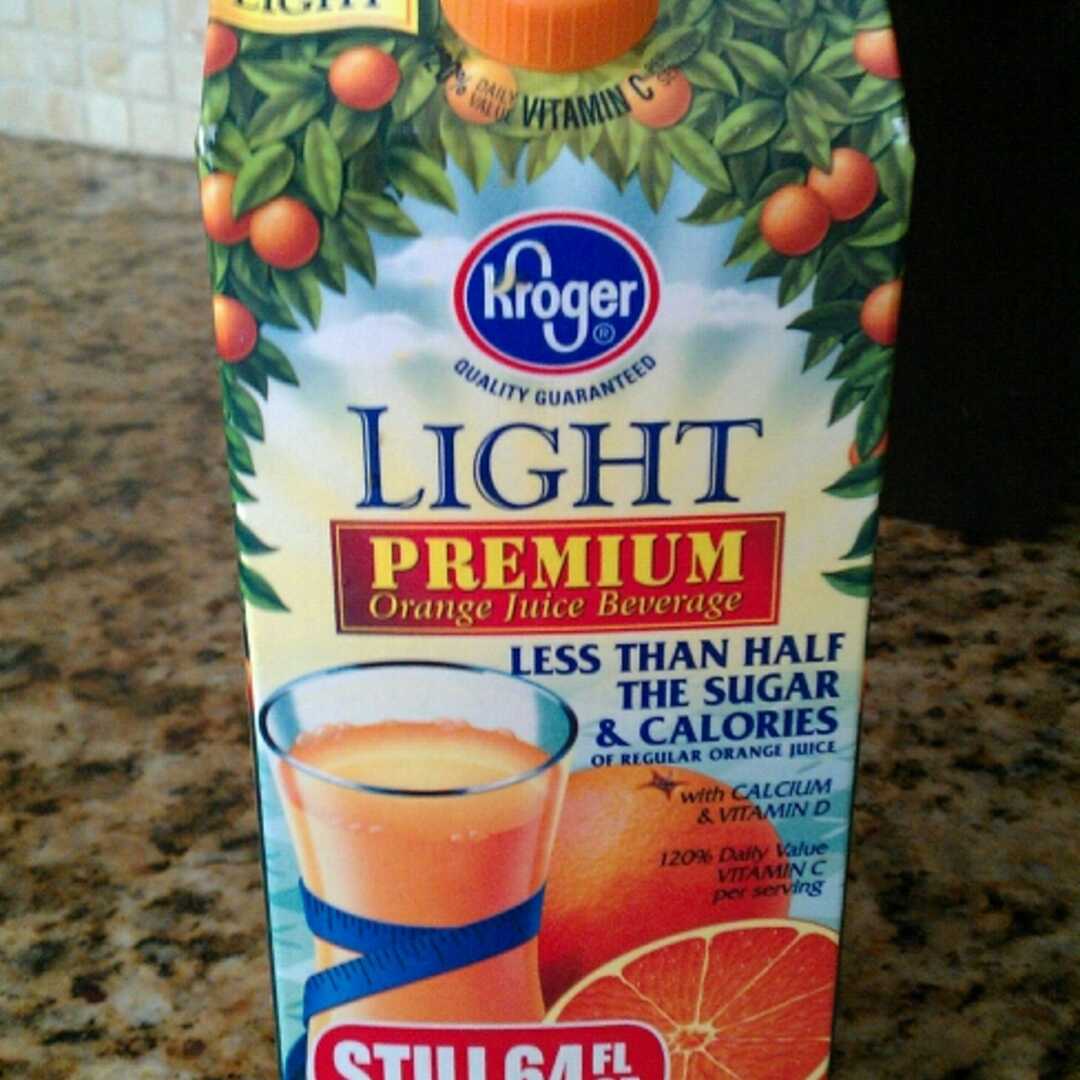 Kroger Light Premium Orange Juice Beverage