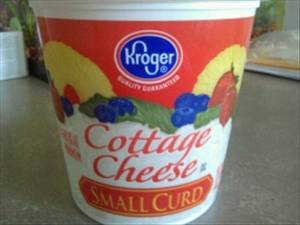 Kroger Small Curd Cottage Cheese 4% Milkfat