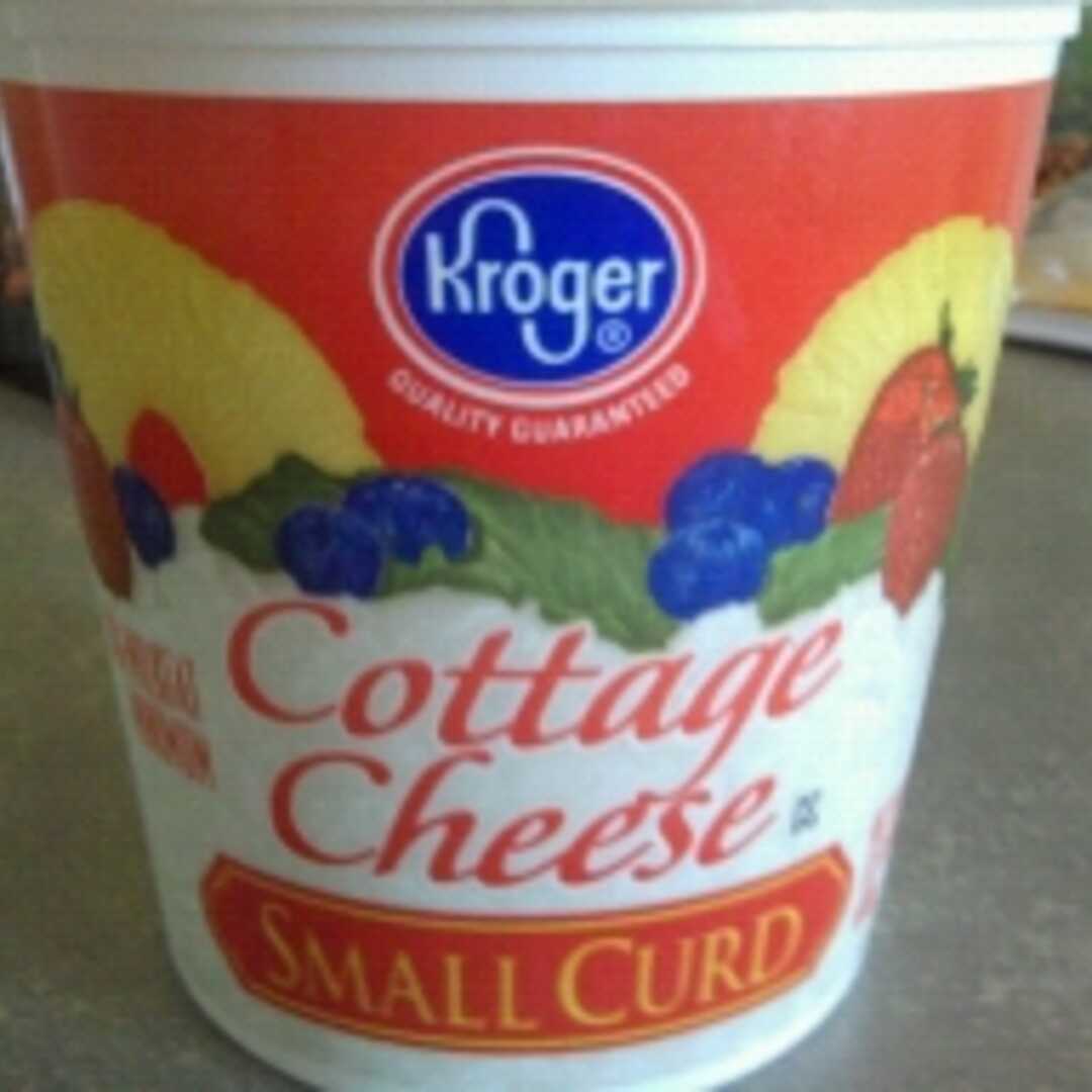 Kroger Small Curd Cottage Cheese 4% Milkfat