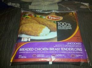 Tyson Foods Breaded Chicken Breast Tenderloins
