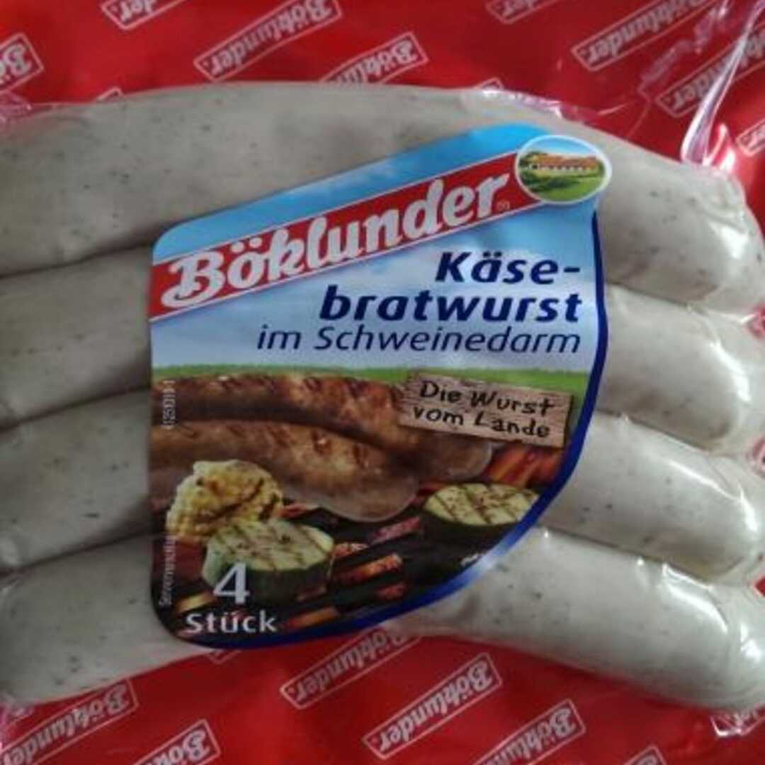 Böklunder Käsebratwurst