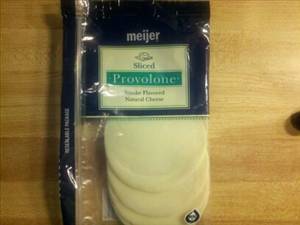Meijer Smoked Flavored Provolone Cheese Slices