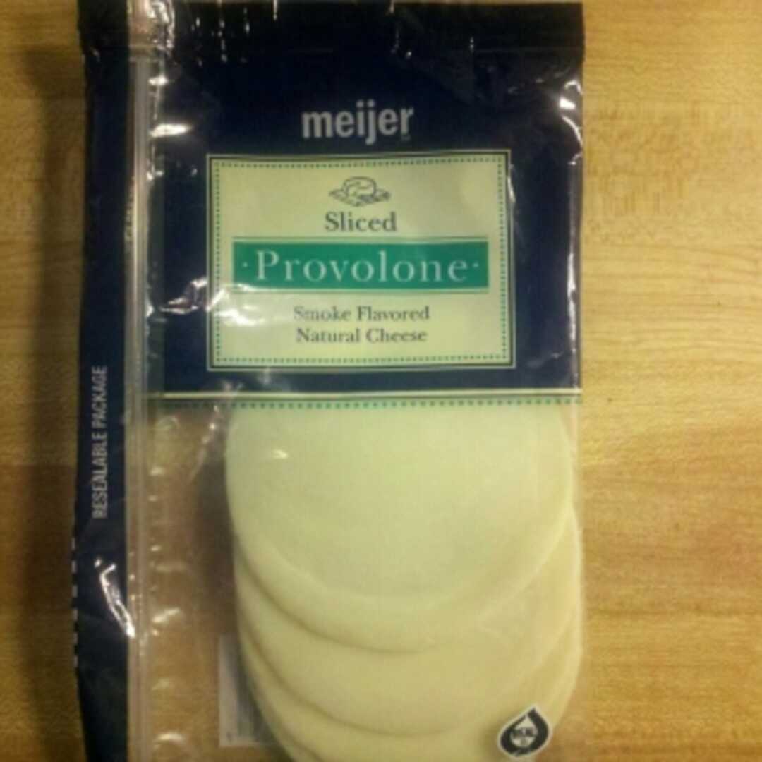 Meijer Smoked Flavored Provolone Cheese Slices