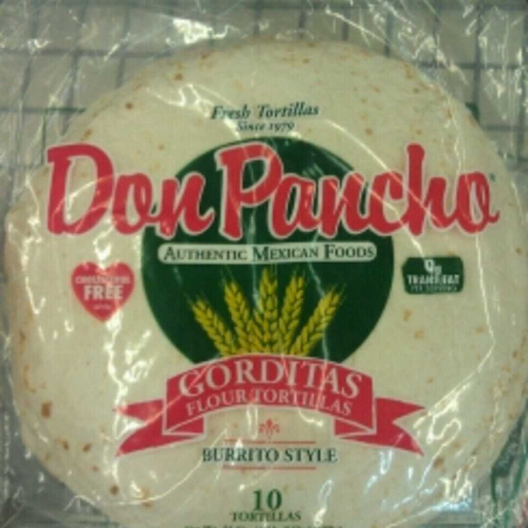 Don Pancho Gorditas Flour Tortillas Burrito Style