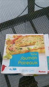 Auchan Tarte Saumon Poireaux