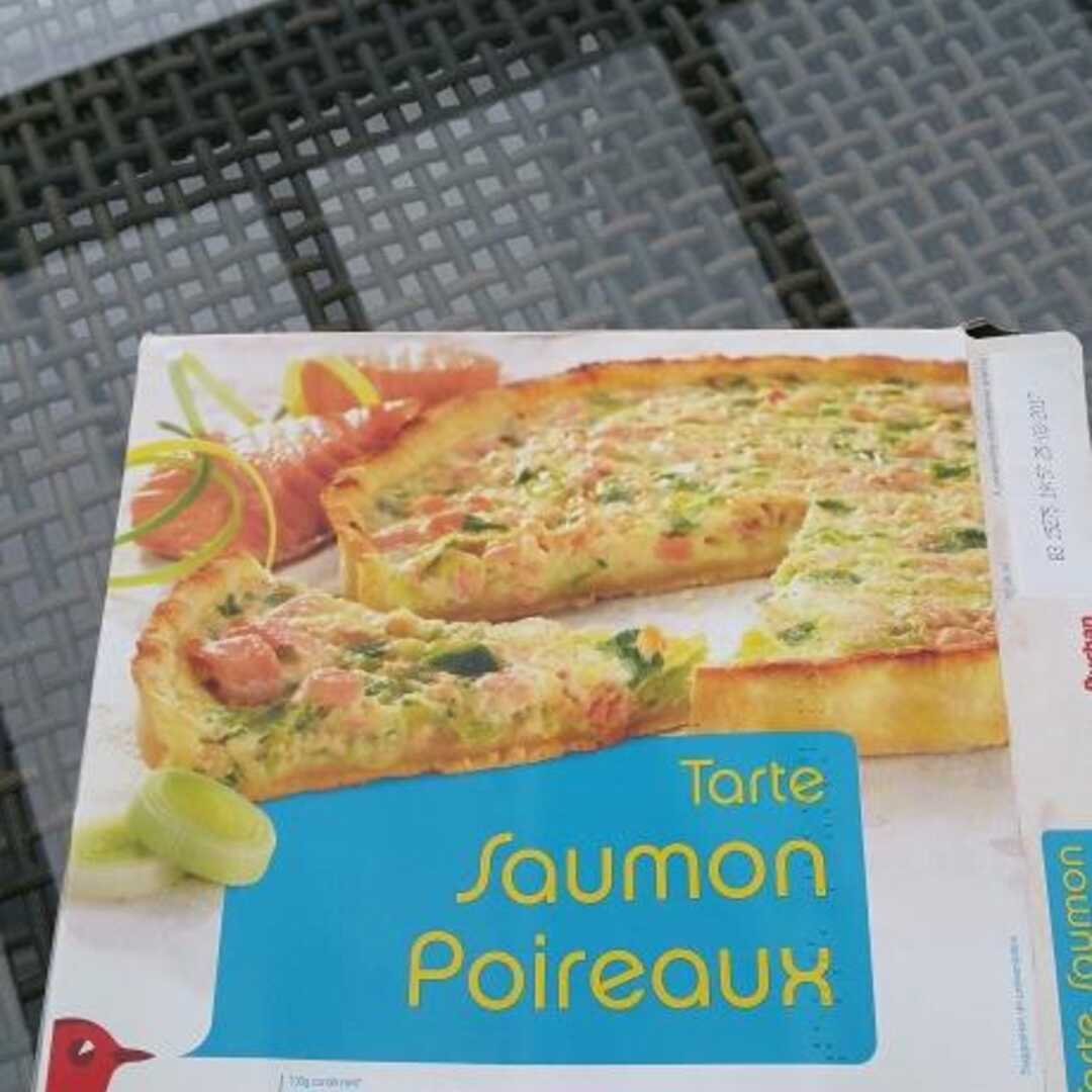 Auchan Tarte Saumon Poireaux