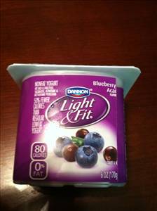 Dannon Light & Fit Yogurt - Blueberry Acai