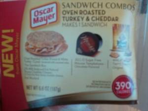 Oscar Mayer Oven Roasted Turkey & Cheddar Sandwich Combo