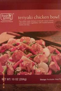 Fresh & Easy Teriyaki Chicken Bowl