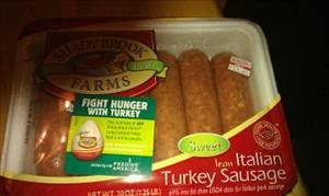 Shadybrook Farms Lean Sweet Italian Turkey Sausage