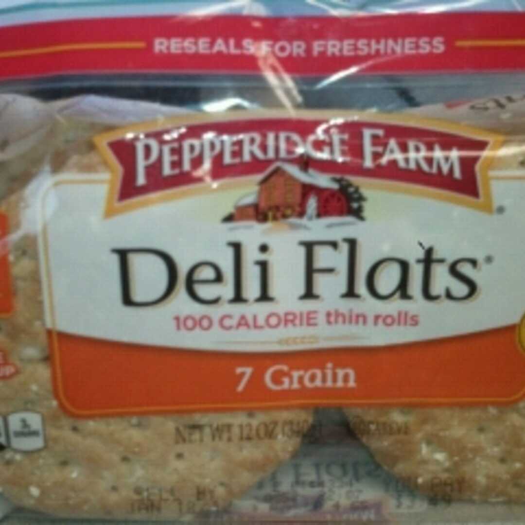Pepperidge Farm Deli Flats 100 Calorie Thin Rolls - 7 Grain