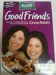 Kashi Good Friends High Fiber Cereal - Cinna-Raisin Crunch