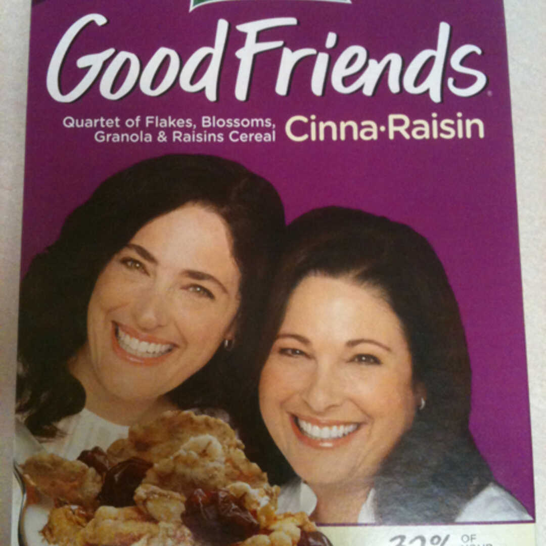 Kashi Good Friends High Fiber Cereal - Cinna-Raisin Crunch