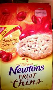 Nabisco Newtons Fruit Thins - Cranberry Citrus Oat