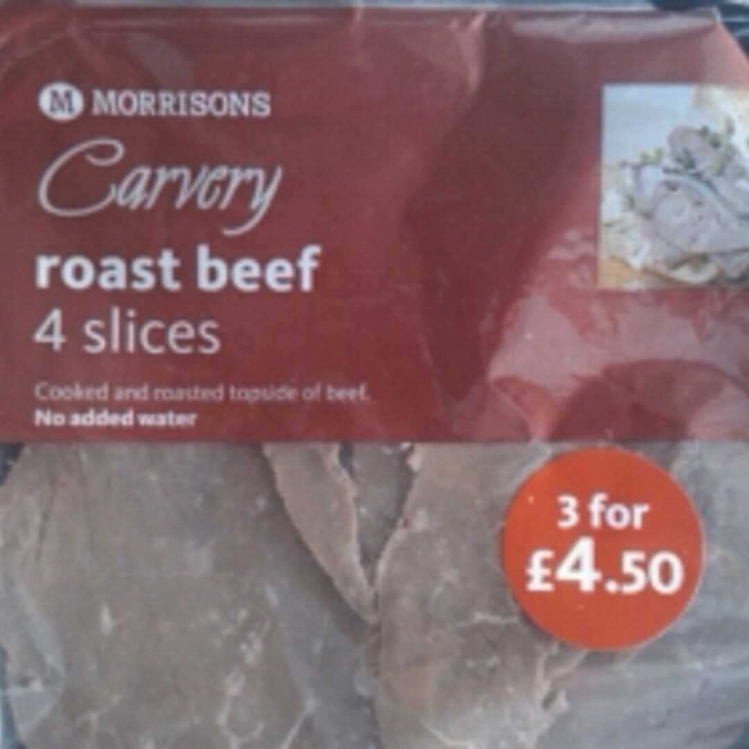 Morrisons Carvery Roast Beef Slices