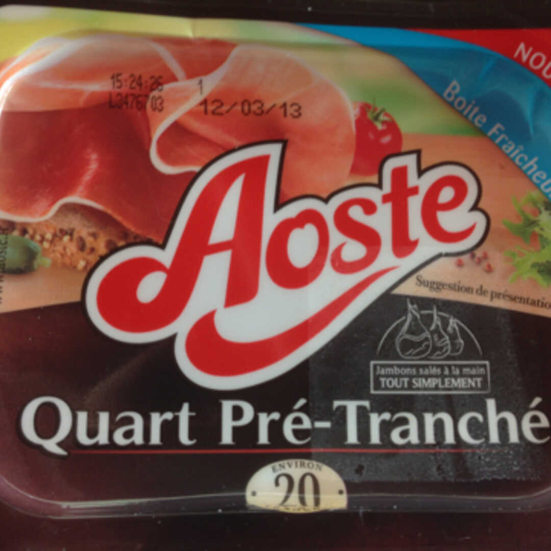 Aoste Quart Pré-Tranché